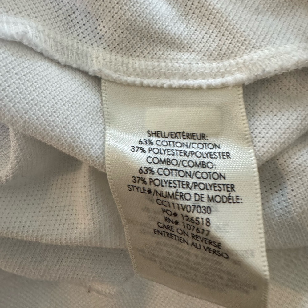 Alice + Olivia Marsha Stace Cropped Face Polo Size Large - Picture 10 of 10
